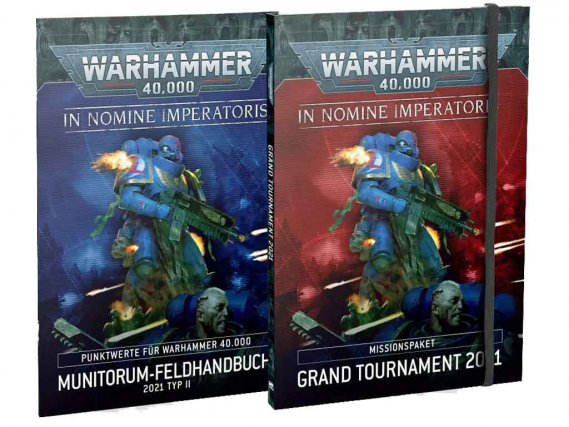In Nomine Imperatoris: Grand Tournament 2021 Missionspaket und Munitorum-Feldhandbuch 2021 Typ II