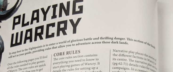 Warhammer Warcry - Rules
