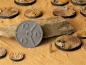 Preview: GamersGrass: Deserts of Maahl Bases, Round 50mm (x3)