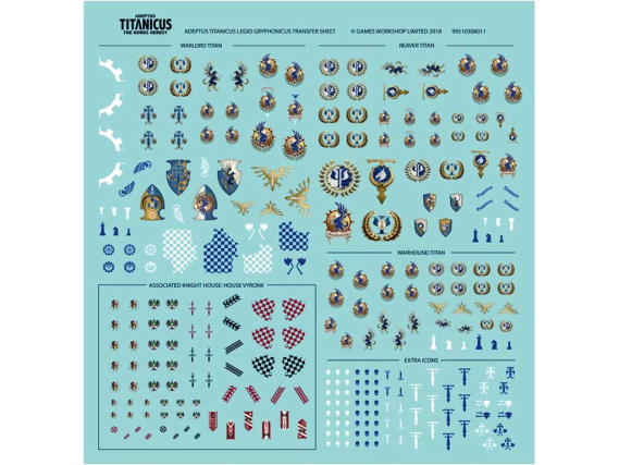 Transfer Sheet - Legio Gryphonicus