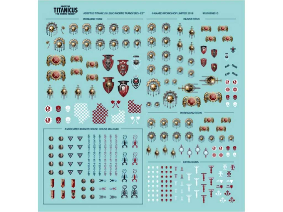 bziehbilder der Legio Mortis- Adeptus Titanicus