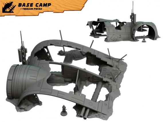 Fogotten Planet Terrain Set - Base Camp