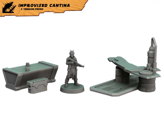 Fogotten Planet Terrain Set - Improvised Cantina