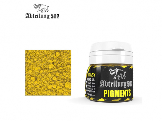 Abteilung 502 Pigments Sulfur Yellow