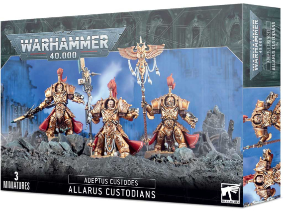 Warhammer 40,000 - Allarus Custodians