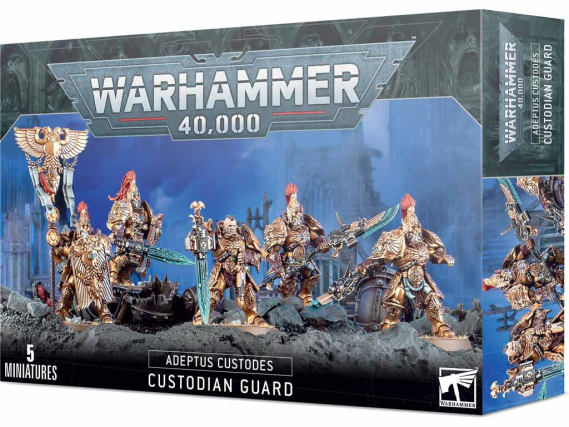 Adeptus Custodes: Custodian Guard Squad
