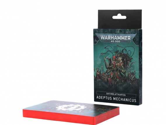 Warhammer 40,000 - Adeptus Mechanicus: Datenblattkarten