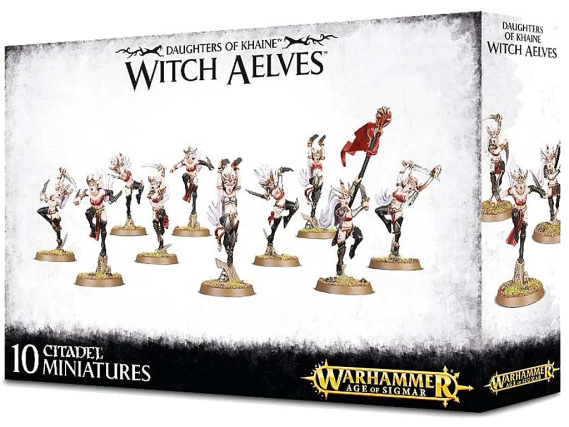 Witch Aelves Age of Sigmar Miniaturen