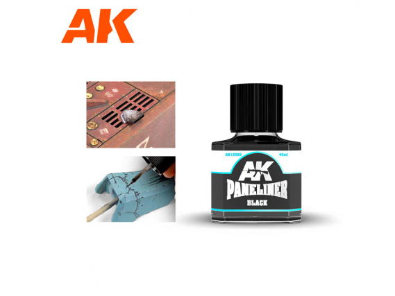 AK Interactive Black Paneliner