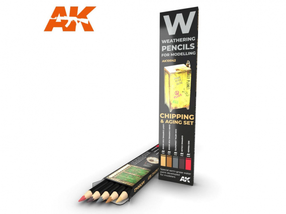 AK Interactive Chipping & Aging Set