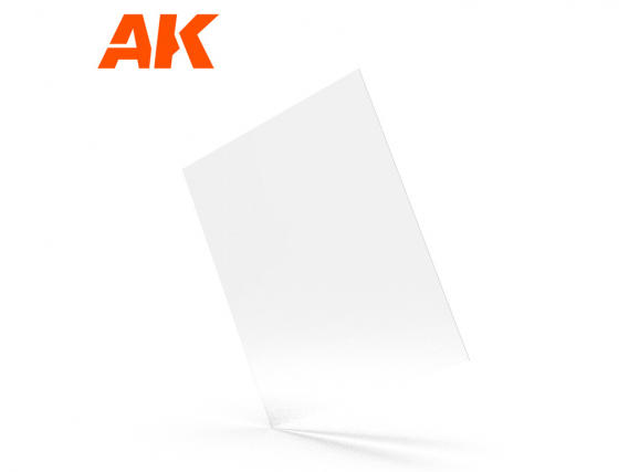 AK Interactive Clear Organic Glass / Acrylic Sheet (0.2 mm)