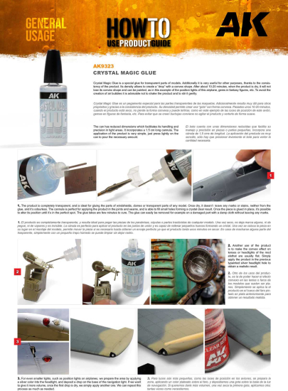 AK Interactive Crystal Magic Glue