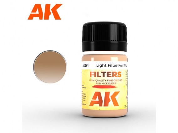 AK Interactive Ocher For Sand (Light Filter for Wood)