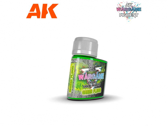 AK Interactive Green Fluor - Enamel Liquid Pigment