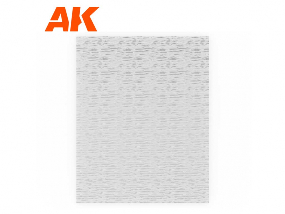 AK Interactive Water Sheet Transparent Running Water