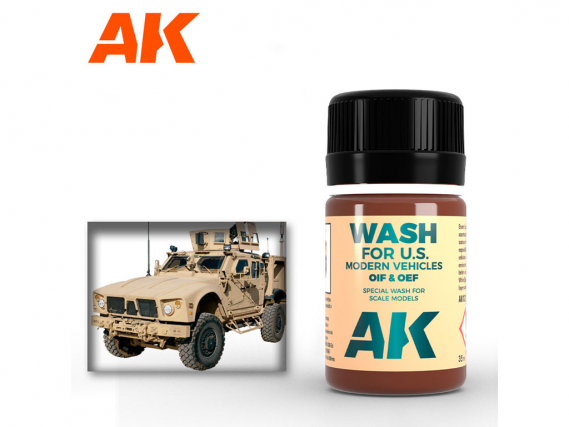 AK Interactive OIF & OEF - US Vehicles Wash