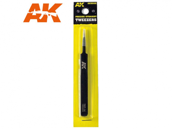 AK Precise Straight Tweezers - Pinzette