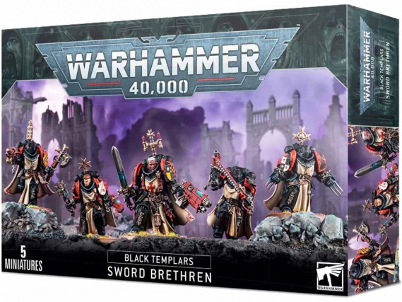 Warhammer 40,000 - Black Templars Sword Brethren Squad