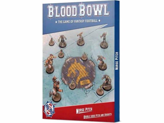 Norse Pitch - Double-sided Pitch and Dugouts Set (ENG)