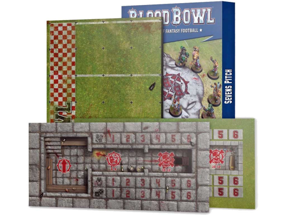 Blood Bowl: Sevens Pitch Spielfeld