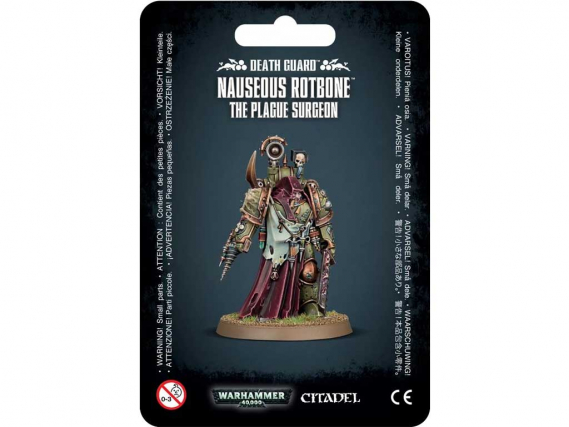Warhammer 40,000 - Nauseous Rotbone, the Plague Surgeon