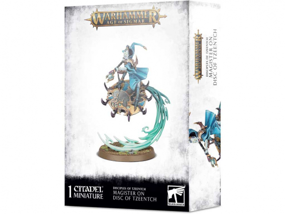 Age of Sigmar: Magister on disc of Tzeentch