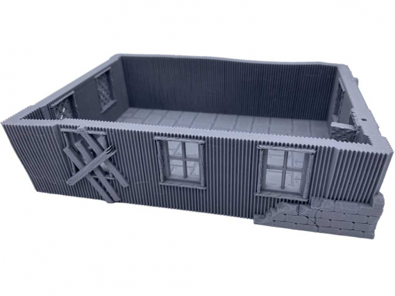 District 4.0 - 3D Printed Post Apocalypse Colony - Shack 4