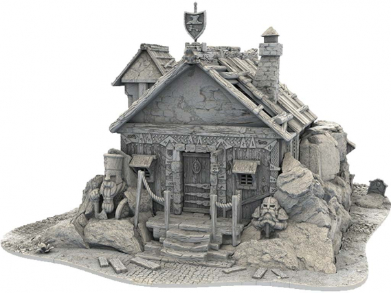 Dwarf City - The Blacksmith - 3D Printed Terrain