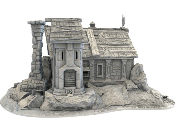 Dwarf City - The Blacksmith - 3D Printed Terrain