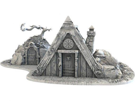 Dwarf City - The Dwelling of the Calm Man - 3D Printed Terrain