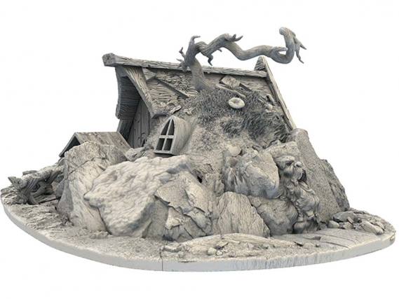 Dwarf City - The Dwelling of the Calm Man - 3D Printed Terrain