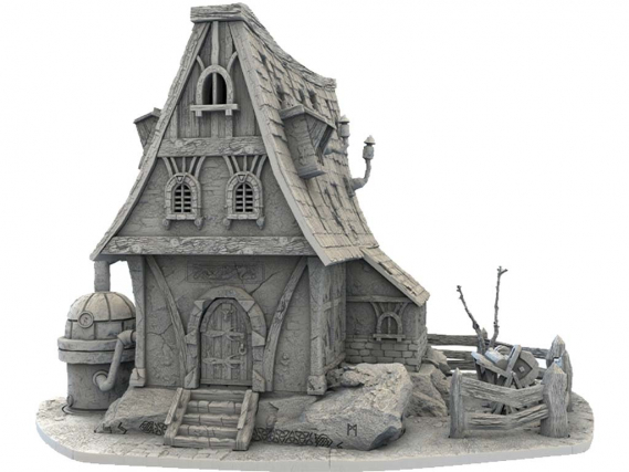 Dwarf City - Tod's Distillery - 3D Printed Terrain