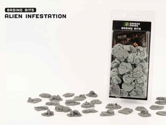 Gamers Grass Basing Bits - Alien Infestation