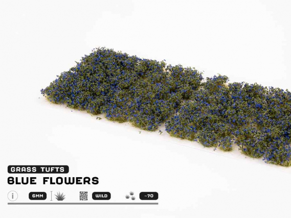 GamersGrass Blue Flowers