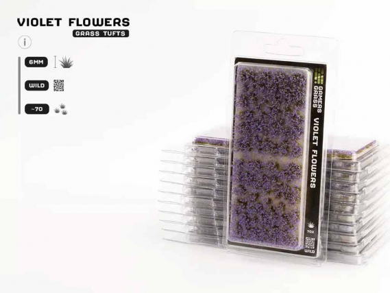 GamersGrass Violet Flowers