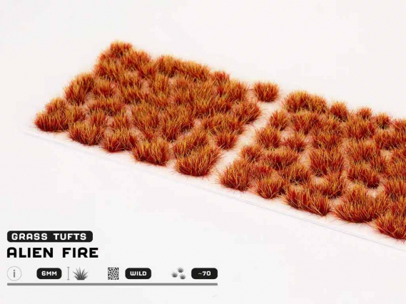 GamersGrass Tufts Alien Fire Tuft (6 mm) - Wild