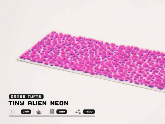 GamersGrass Tufts Alien Neon (2 mm) - Tiny