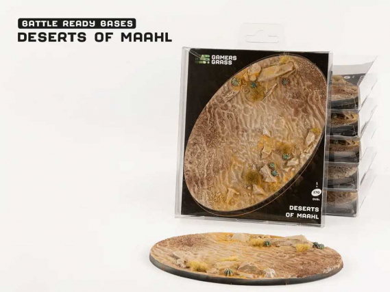 GamersGrass: Deserts of Maahl Bases, Oval 170mm (x1)