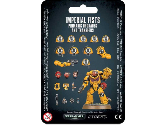 Warhammer 40,000 - Upgrades und Abziehbilderbögen: Imperial Fists Primaris