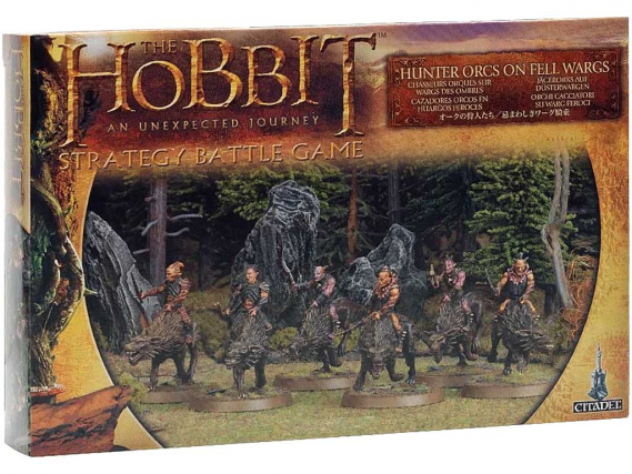 Hunter Orcs on Fell Wargs - The Hobbit