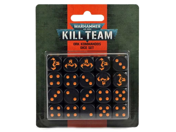 Kill Team: Würfelset der Ork-Kommandos