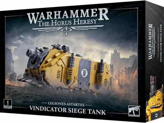 The Horus Heresy Vindicator Siege Tank