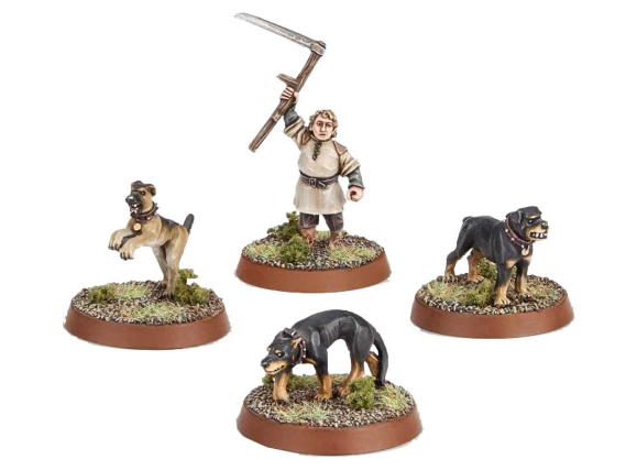 Middle-Earth Farmer Maggot & Hounds