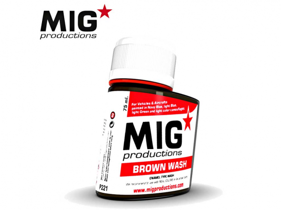 MIG productions Brown Wash