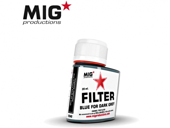 MIG productions Filter Blue for Dark Grey
