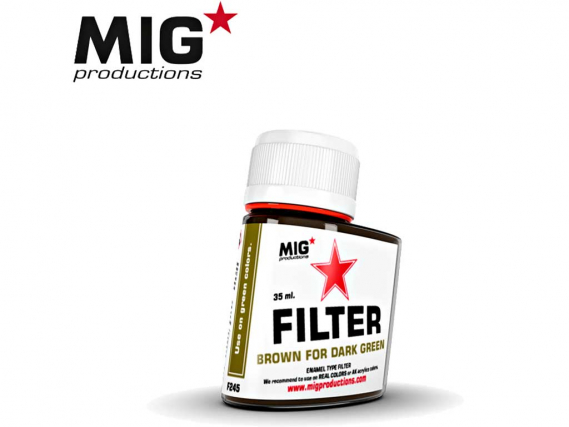 MIG productions Filter Brown for Dark Green