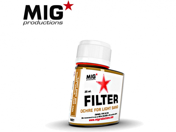 MIG productions Filter Ochre for Light Sand
