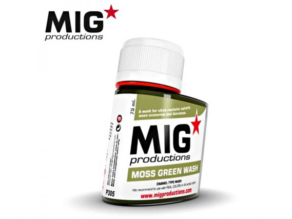 MIG productions Moss Green Wash