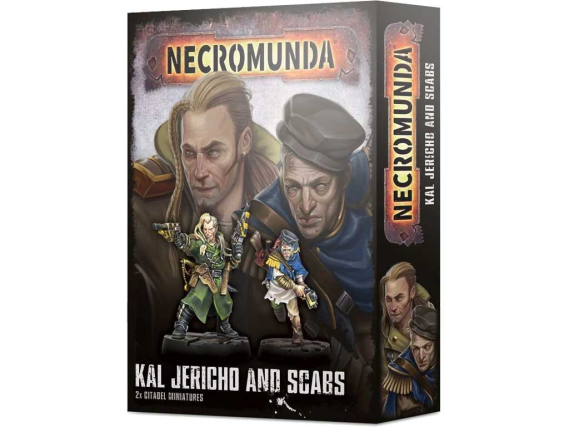 Necromunda - Kal Jericho and Scabs