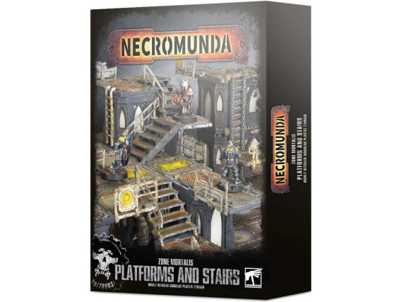Necromunda - Plattformen und Treppen der Zone Mortalis